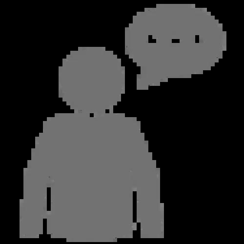 Person With Speak Bubble