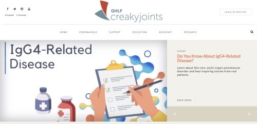 Creaky Joints website