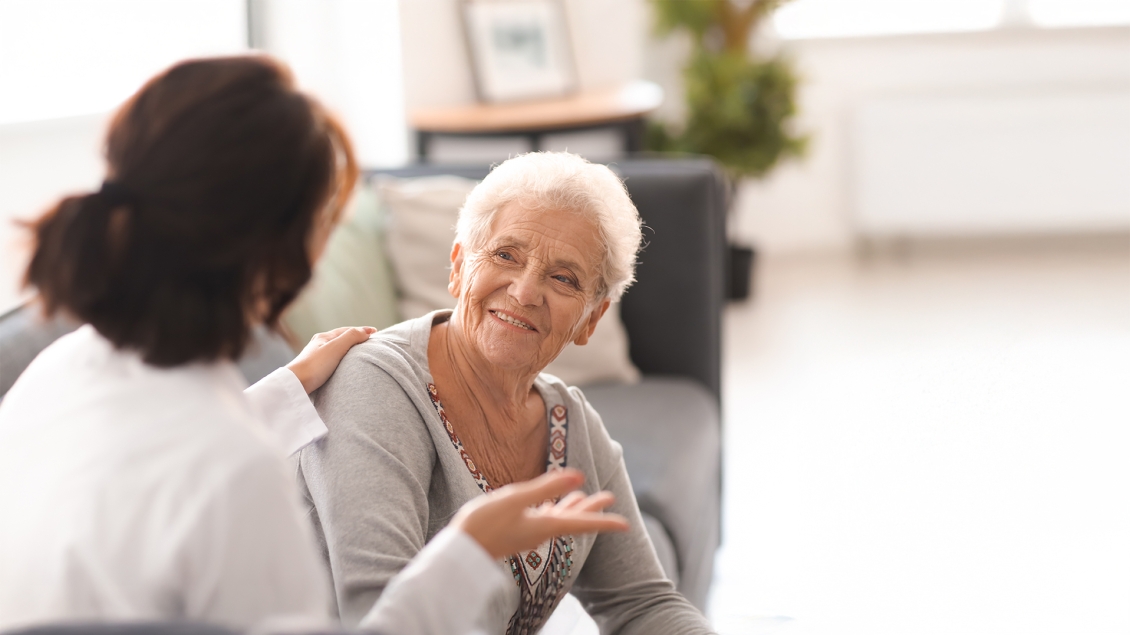 doctor and patient talking