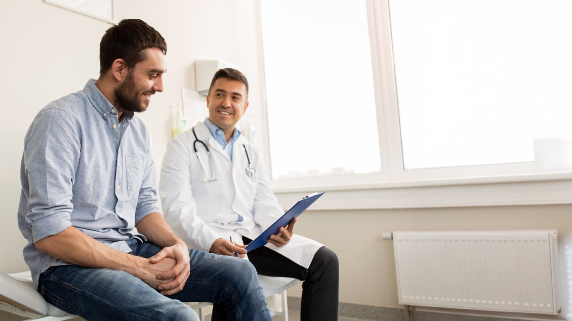 patient and doctor