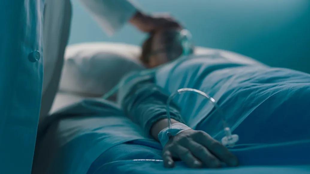 patient in bed