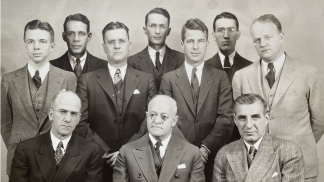 Dermatology staff photo 1935