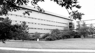 Medical sciences building II in 1969