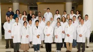Photo of Feldman lab in early 2000s