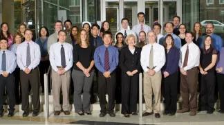 members of the NeuroNetwork for Emerging Therapies lab in 2009