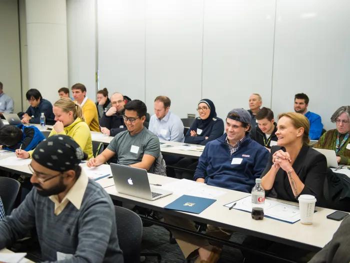 faculty in classroom