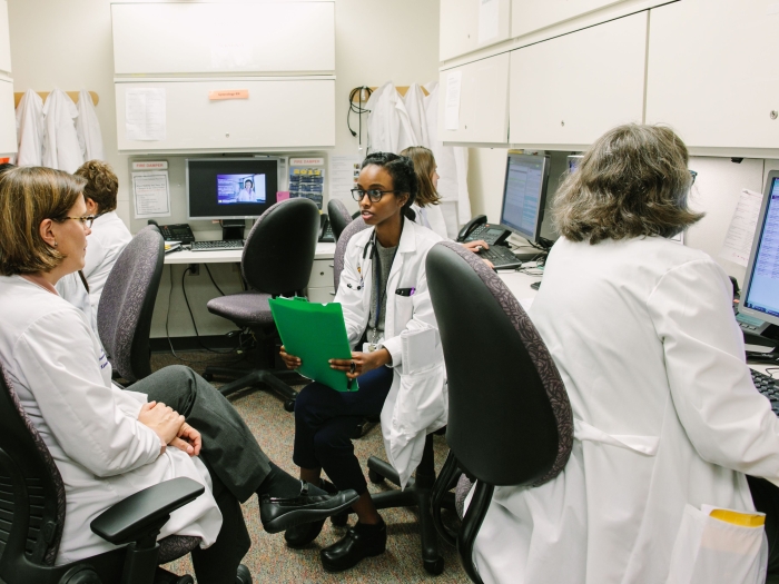 work room for doctors