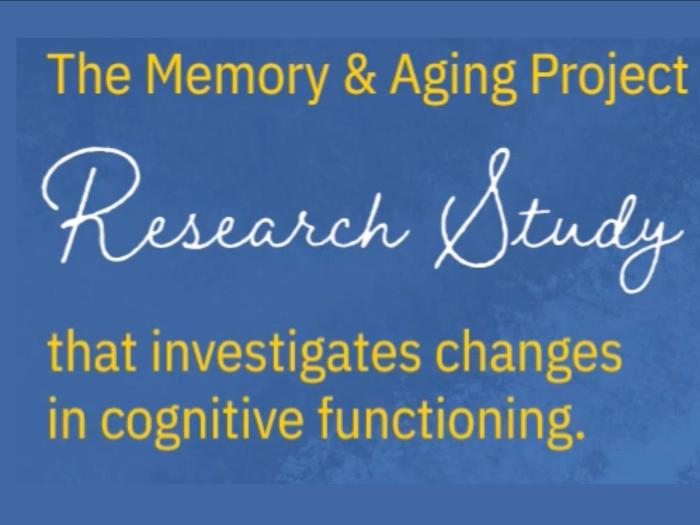 Memory & Aging Project is a Research Study txahat investigates changes in cognitive functioning