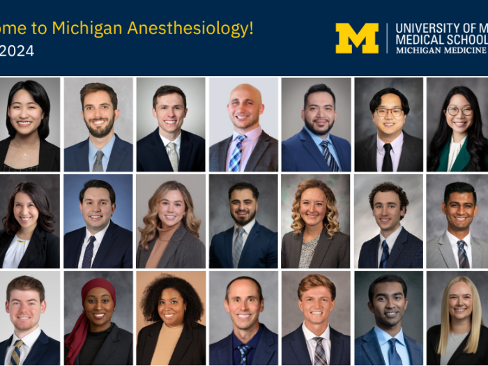 Anesthesiology Patient Care University of Michigan Medical School