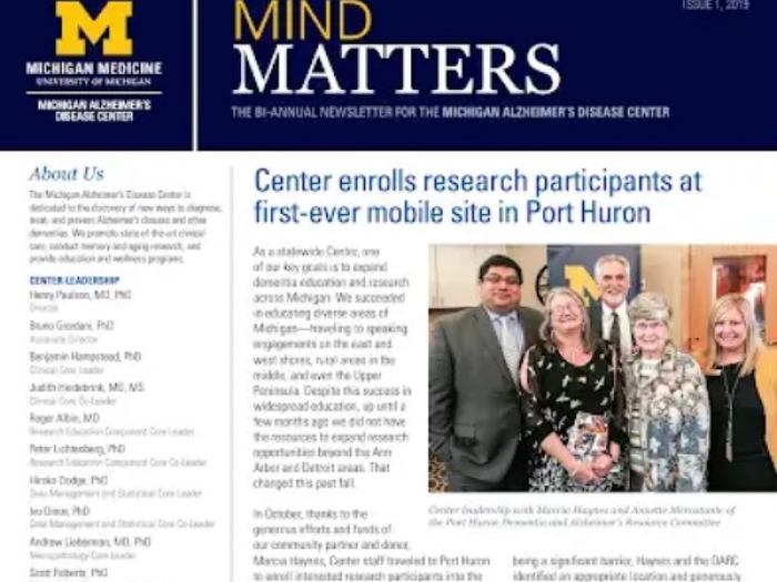 Mind Matters - 2019 Issue 1