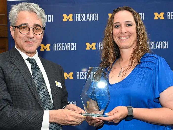 photo of Arthur Lupia and Stacey Jacoby