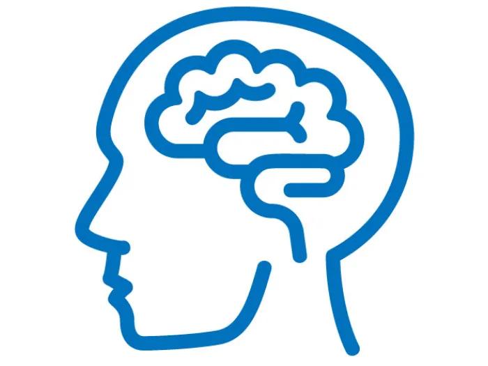 Icon of head with brain