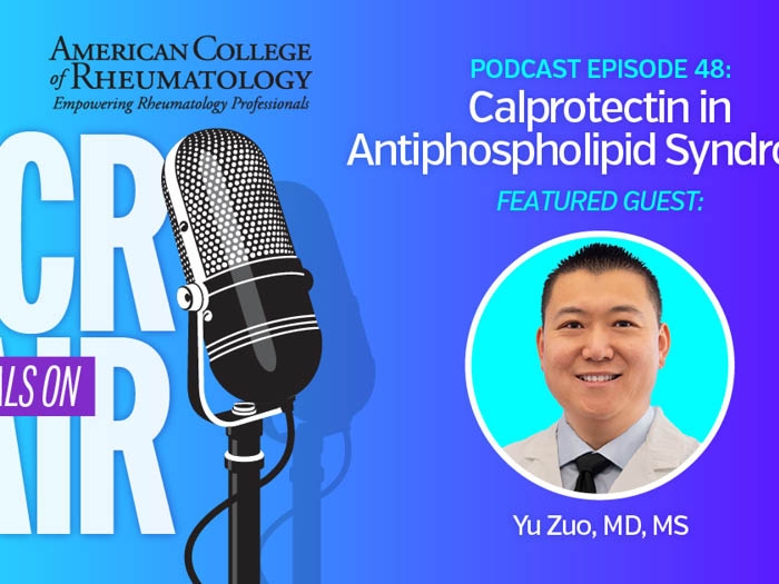 ACR Journals on Air Podcast with Dr. Ray Zuo