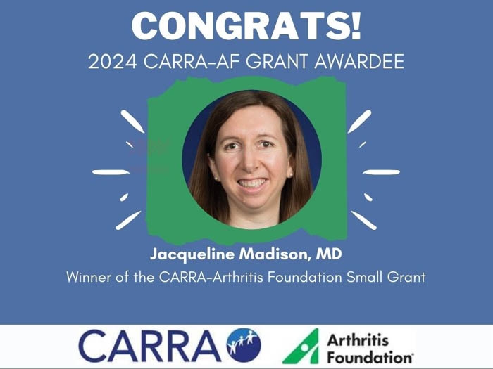 2024 CARRA-AF Grant Awardee, Dr. Jacqueline Madison
