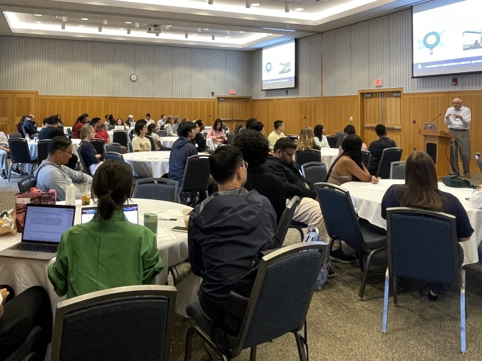 CCMB/DCMB kickoff meeting, room view of the audience