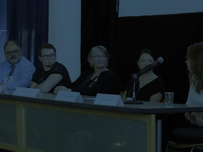 Panelists at Grand Challenge Event