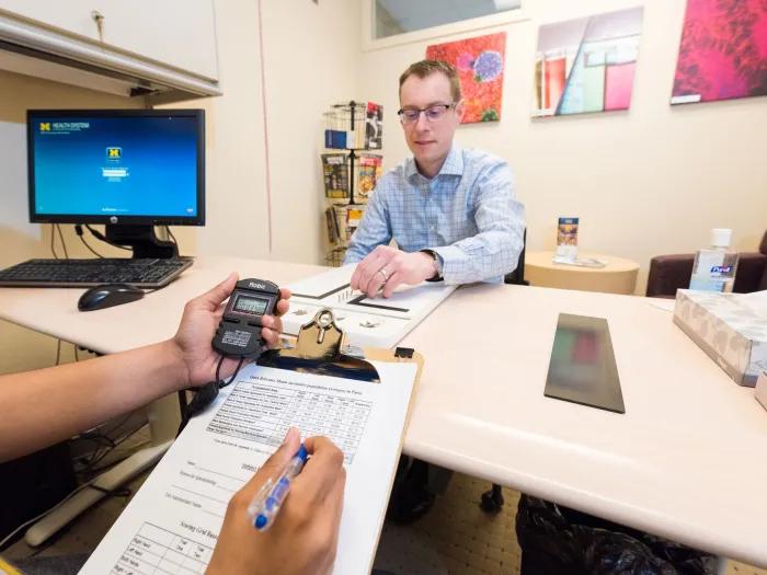 neuro-psych testing in Prechter lab