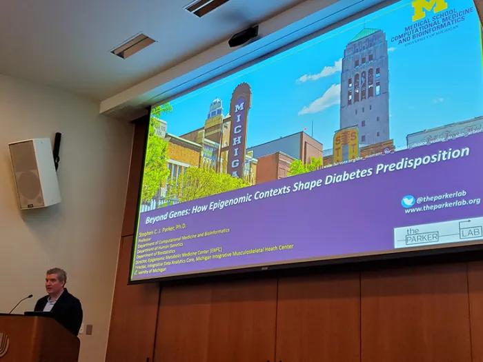 Steven C. J. Parker gives the C. Ronald Kahn Distinguished Lecture at Harvard University