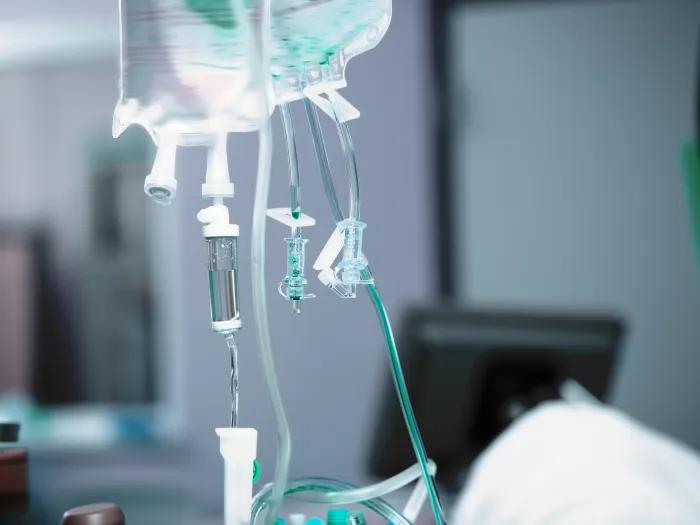 medication drip in the icu