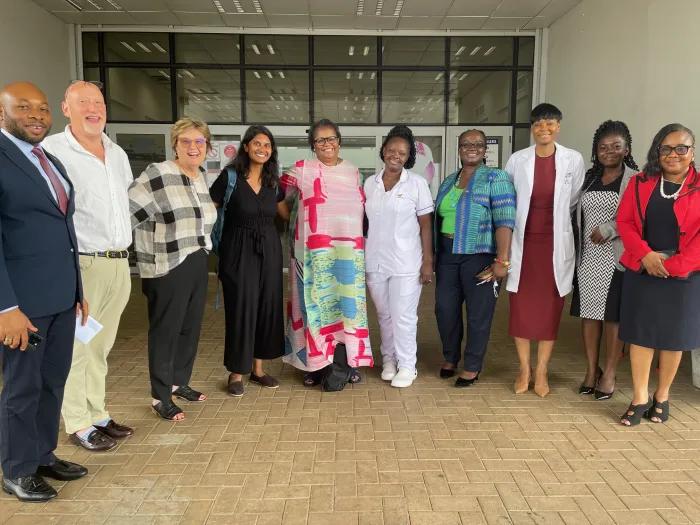 OBGYN faculty and learners in Ghana in 2024