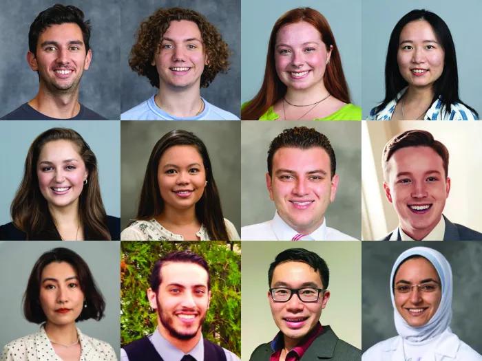 array of MS alumni headshots