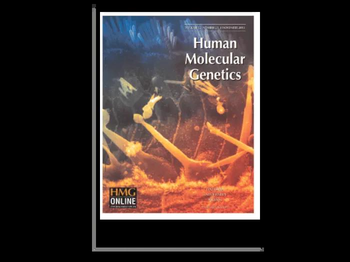Human Molecular Genetics Cover