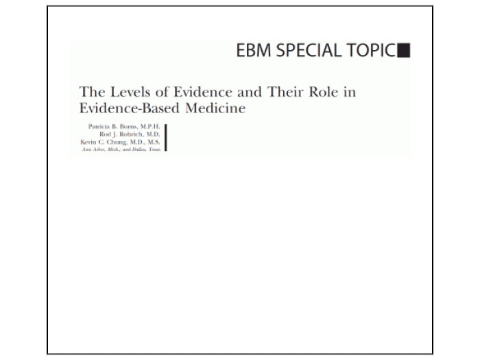 EBM Special Topic Cover