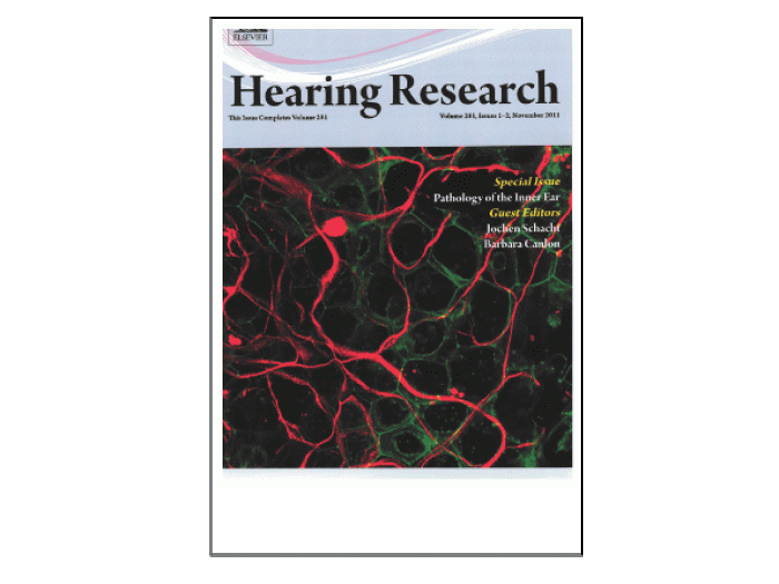 Hearing Research Journal Cover