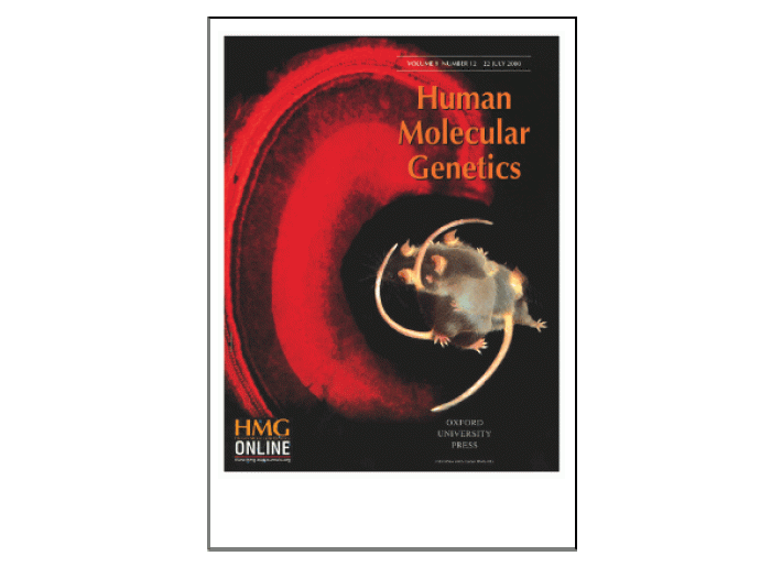 Human Molecular Genetics Cover