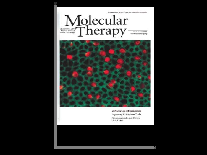Molecular Therapy Journal Cover