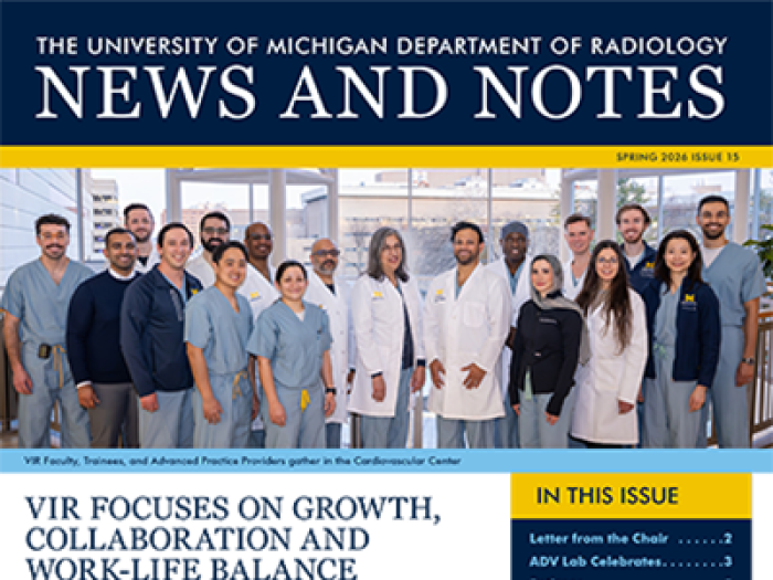 Radiology News and Notes Spring Newsletter