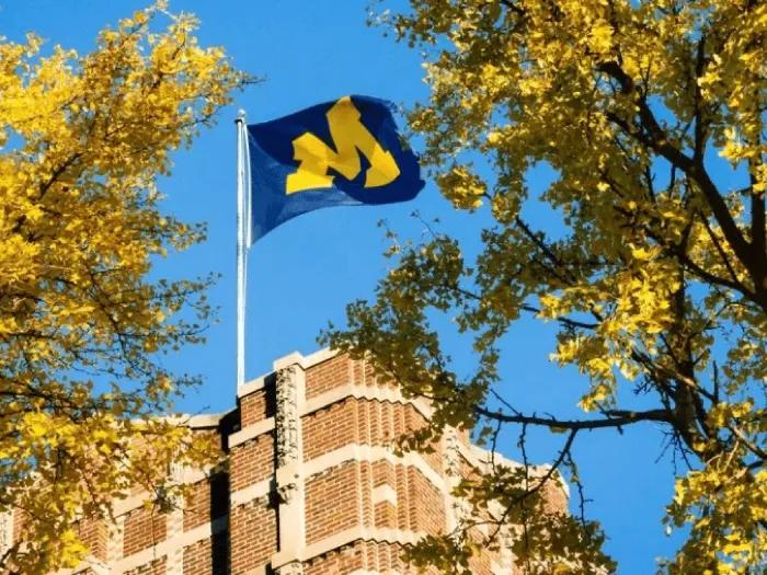 University of Michigan flag