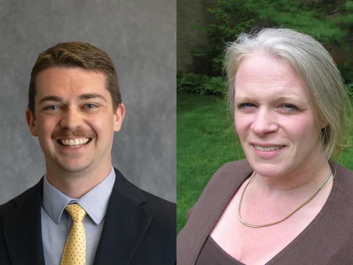 New IRBMED Vice-Chairs Andrew Smith and Louise O'Brien