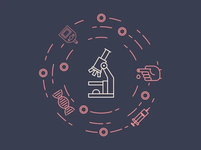 Microscope illustration