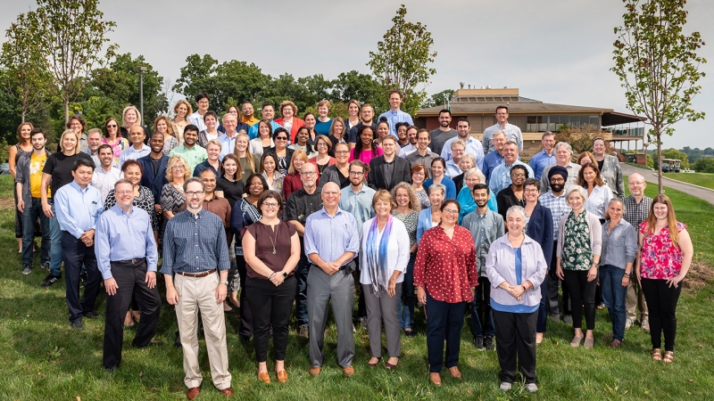 learning health science's department group shot