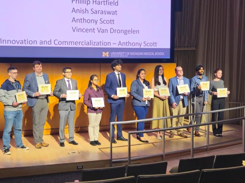 Dr. Ananya Banerjee receives award from department of internal medicine research day 2026