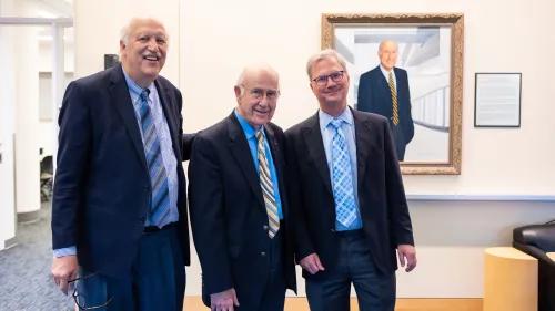 Group photo of CCMB faculty smiling