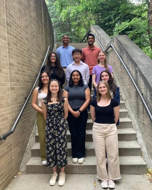 SURF fellows smiling at the camera