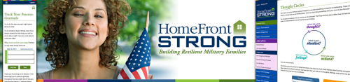 home front strong banner