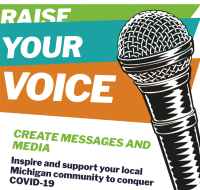 Taking the mic poster