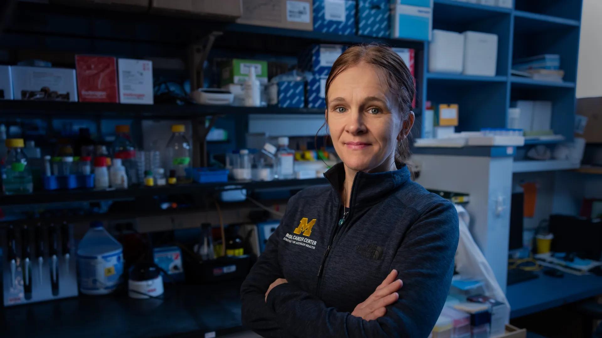 lab professor Meredith Morgan