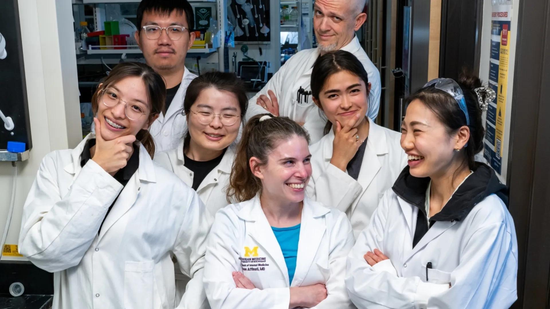 Lab members. 