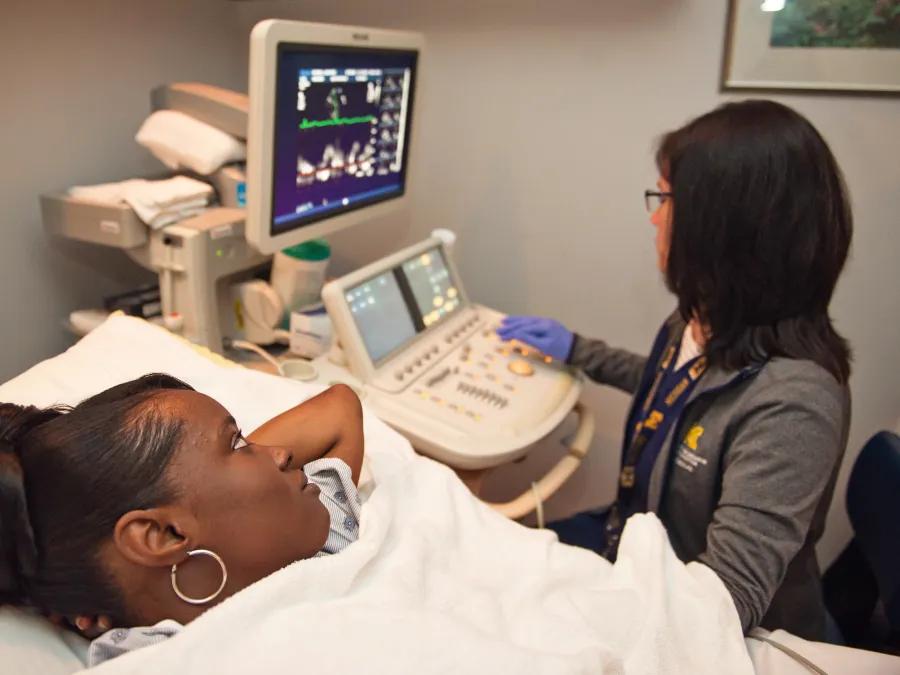 ultrasound images for doctor Melinda Davis 