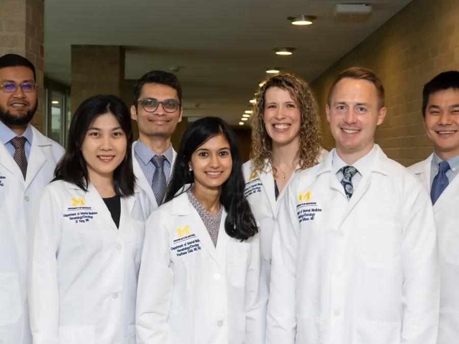 Hematology Oncology fellows smile 