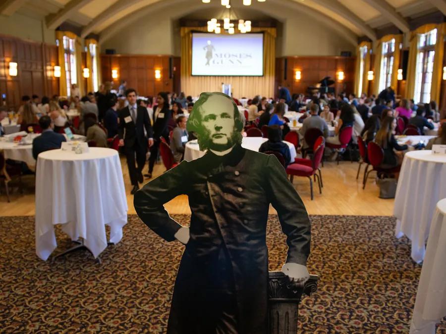 Moses cut out at the moses Gunn conference