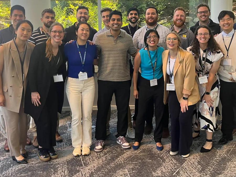PMR residents together at a learning event in 2025