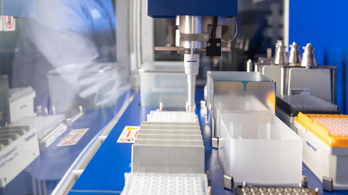 close up of Quality Control technology