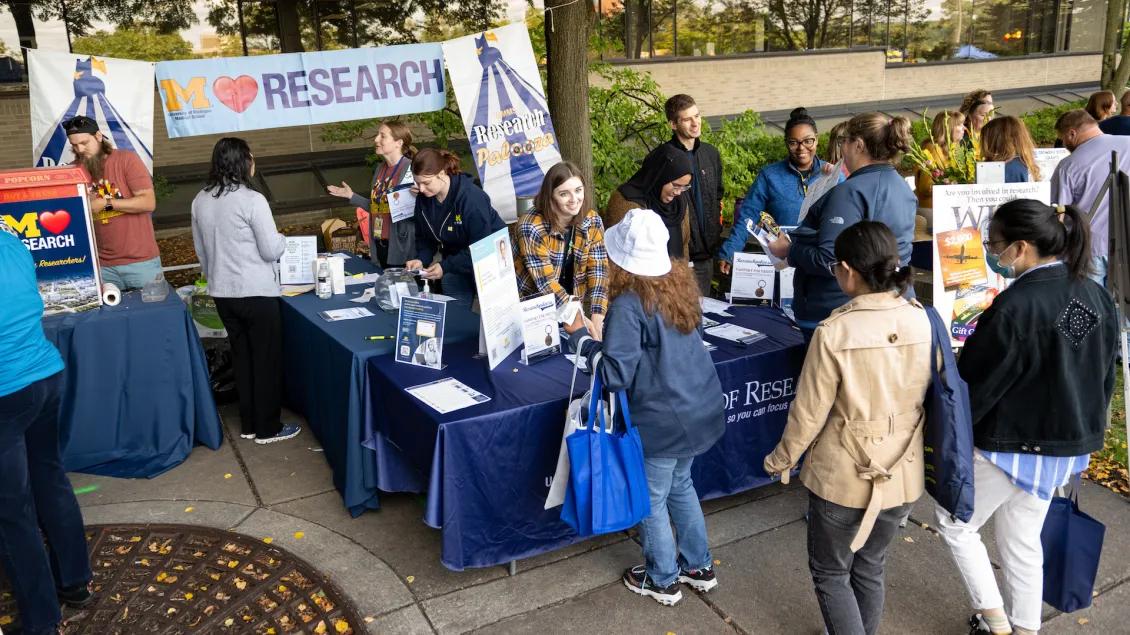 Research staff at Researchpalooza