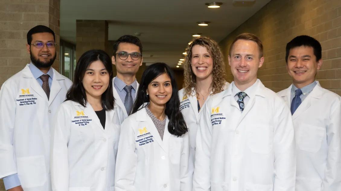 Hematology Oncology fellows smile 