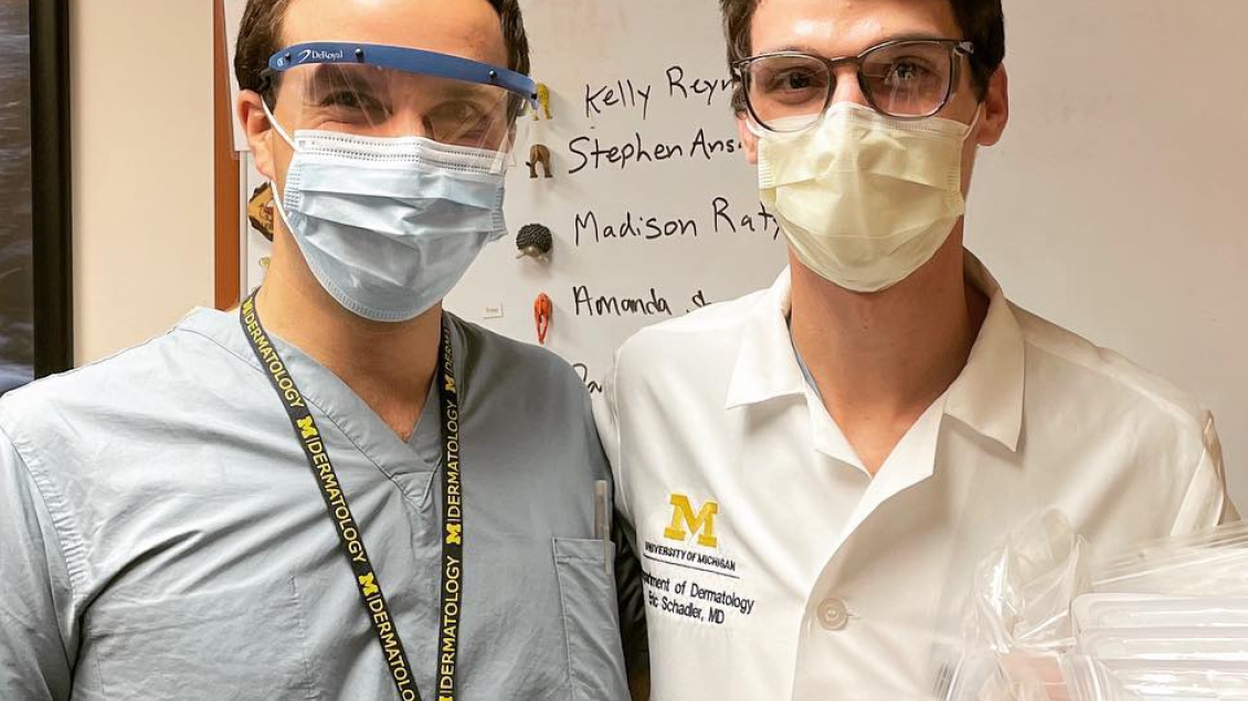 clinical rotations for residents posing together 